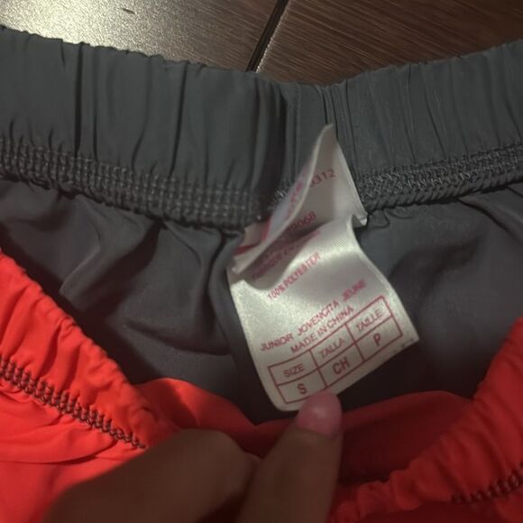 Soffe Red and Gray Athletic Shorts - LIKE NEW - Running Short - Light Weight - Picture 3 of 4